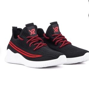 Xray Footwear red and black non slip sole Niko Sneaker size 13 nwt
